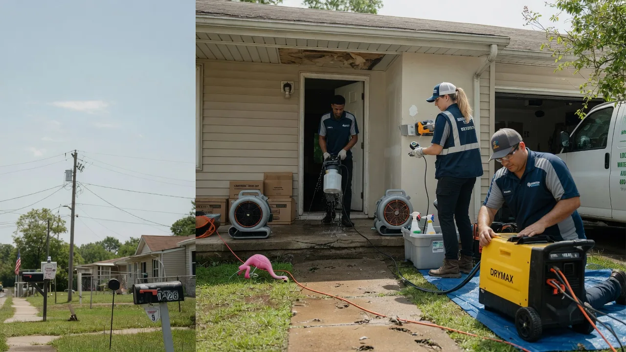 Storm Damage Water Removal in New London, WI near me
